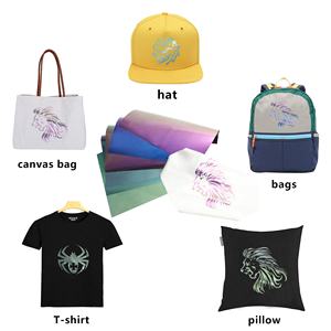 Guangyintong easyweed PU กิ้งก่าไวนิลถ่ายโอนความร้อนม้วนอุณหภูมิสูงเสือดำ HTV สำหรับขายสำหรับการพิมพ์บนเสื้อผ้า - Product Image 6