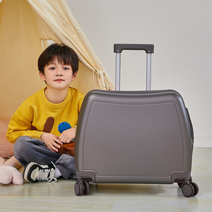 Valise pour enfants pouvant servir de jouet à roulettes, adaptée aux filles, petite valise de cabine ultra-légère de 18 pouces, avec roulettes de voyage. - Product Image 3