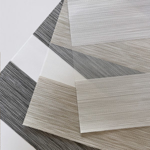 Venta al por mayor de persianas enrollables cebra <span class=keywords><strong>solar</strong></span> de tela personalizada persianas de ventana de tela para doble pantalla enrollable - Product Image 5