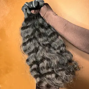 20A SDD Vierge Cuticule Alignée Faisceaux de Cheveux Bruts Un Donateur Trame de Cheveux Humains Vendeur Sans Mélange Trame de Cheveux Tressés Bruts