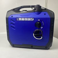 Générateur d'essence portable basse tension à démarrage automatique, réservoir 50Hz, onduleur silencieux, unité d'alimentation pour camping-car et bateau