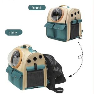 Extension <span class=keywords><strong>pour</strong></span> animaux de compagnie grand espace <span class=keywords><strong>sac</strong></span> à <span class=keywords><strong>dos</strong></span> <span class=keywords><strong>pour</strong></span> voyage Action extérieure plein espace <span class=keywords><strong>chien</strong></span> chat <span class=keywords><strong>sac</strong></span> à <span class=keywords><strong>dos</strong></span> extensible luxe sangle de sécurité boucle - Product Image 5