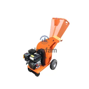 Crusher Machine Branch Crusher Chipper Shredder Jmfam Factory Price Wood Making Sawdust for Gasoline Wood Bio Wood Engine 100