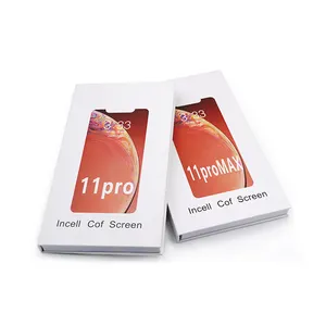Custom LOGO Print Mobile Phone Screen Protector Retail Packaging Tempered Glass Box Package