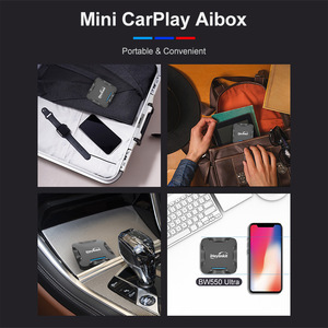 IHeylinkit BW550 Original, Caja Android Compatible con BMW, CarPlay Inalámbrico, YouTube, Netflix, Conexión Tipo-C, Soporte para SIM y TF - Product Image 1