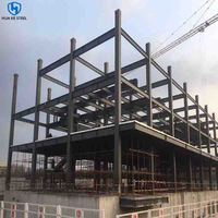 Bâtiment en structure d'acier préfabriqué, service complet, maison modulaire, école en acier à quatre étages, construction de magasins