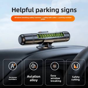 مطرقة هروب متعددة الوظائف لكسر النوافذ <span class=keywords><strong>3</strong></span> في <span class=keywords><strong>1</strong></span> جديدة لأداة أمان السيارة رقم لوحة ركن - Product Image 5