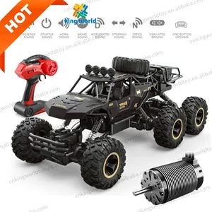 1/10 Big RC Car High Speed 6WD Alloy 46cm RC Vehicle 2.4G Off Road RC Rock Climbing Electric Remote Oversized Remote Control Car