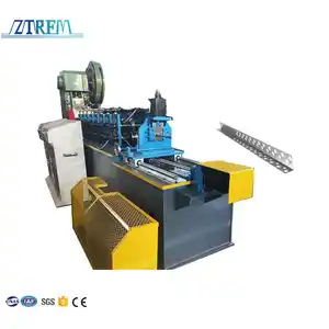 เครื่องสร้างโปรไฟล์เหล็ก Ztrfm เครื่องขึ้นรูปม้วนมุมผนัง mesin cetak Baja Ringan