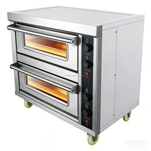 Forno Professionale a Gas per Panificazione Commerciale, Forno a Convezione Industriale, Forno per <span class=keywords><strong>Pizza</strong></span> - Product Image 4