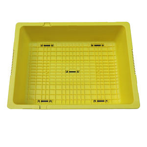 Conteneur de plateau alimentaire empilable QS moulage de pâte en plastique en gros accepter les conteneurs mobiles en plastique - Product Image 2