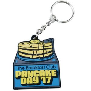 中国メーカーソフト<span class=keywords><strong>PVC</strong></span>ゴムプロモーションお土産2Dエンボスクラブキーホルダー - Product Image 1