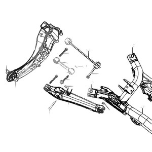 Barra de Acoplamiento 5105271AC para Jeep Compass Patriot Caliber, Suspensión MacPherson - Product Image 4