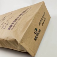 Etiquetas Personalizadas, Bolsas de Papel Kraft Marrón Resistentes, Reciclables y Ecológicas con Asa para Envasado de Arroz, Harina y Cereales, con Logotipo Personalizado