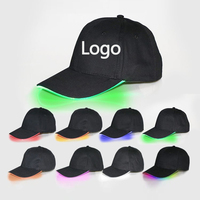 Gorra de Béisbol de Alta Calidad Personalizada para Fiestas y Festivales Estilo Hip-Hop con Luces Led