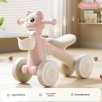 Nouvelle Voiture à Roulettes pour Enfants de 1 à 4 Ans, Voiture Équilibrée Anti-Roulis, Jouet pour Enfants avec Musique et Lumières