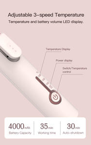 Automatische Mini Draagbare Draadloze USB Oplaadbare Krultang Krulspeld Draaiende Snoerloze Haarstyler - Product Image 4