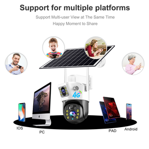 V380กล้องพลังงานแสงอาทิตย์4G เลนส์คู่และหน้าจอคู่6MP อินเตอร์คอม2ทางเสียงและเสียงอินเตอร์คอมภาพกลางแจ้งความปลอดภัยใน IP66 - Product Image 5
