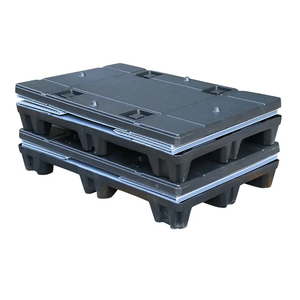 <span class=keywords><strong>Polybox</strong></span> de transport de conteneur de palette polymère pliable avec couvercle - Product Image 5