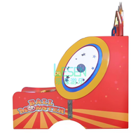 Machine de jeu de tir à billes en métal à monnayeur pour salle de jeux intérieure pour enfants, avec fonction de rédemption de tickets et de loterie
