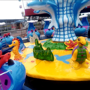 Bán Công Viên Giải Trí Cá Mập Đi Xe Công Bằng Vui Nhộn Đi Xe Quay Đảo Cá Mập Chiến Đấu Cho Trẻ Em - Product Image 3