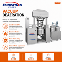 Ligne de mélange sous vide industrielle Imberson 1500L entièrement automatique de haute précision pour poudres et compactes pressées