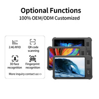 Venta al por mayor 10,1 pulgadas resistente Android NFC Tablet Industrial IP65 tableta a prueba de agua con huella digital RFID lector de tarjetas tableta resistente