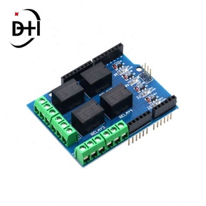 โมดูลรีเลย์ 4 ช่อง 5v บอร์ดควบคุมรีเลย์ 4 ช่อง บอร์ดขยายรีเลย์สำหรับ R3 mega 2560 - Product Image 5