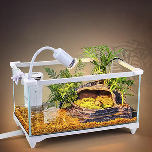 Lámpara de Calor Regulable para Tortugas, Iluminación para Terrarios de Reptiles, Suplemento de Calcio, Luz Calefactora para Mascotas, Mini Clip, Suministros para Reptiles - Product Image 1