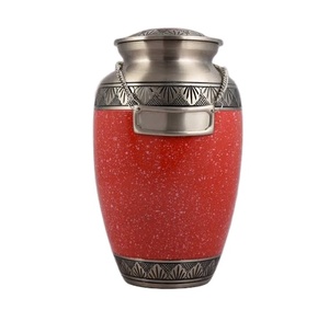 โกศโลหะทองเหลืองสำหรับผู้ใหญ่โกศโลหะดีไซน์แบบกำหนดเองสีสไตล์โลโก้ - Product Image 1