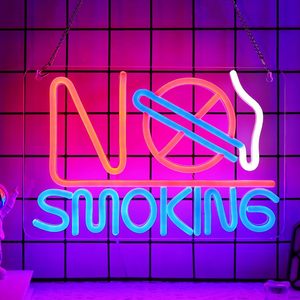 No Smoking Letreros Neon LED dimmable USB powered ambient <b>light</b> store <b>window</b> decoration <b>light</b> street indicator <b>light</b> Customized - Product Image 6