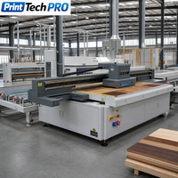 Nouvelle imprimante à jet d'encre UV LG pour la décoration de meubles en panneaux MDF, panneaux de porte