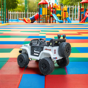 Mobil mainan berkendara listrik 12V, pemutar musik MP3 anak-anak untuk anak laki-laki dan perempuan usia <span class=keywords><strong>2</strong></span>-4 tahun - Product Image 3