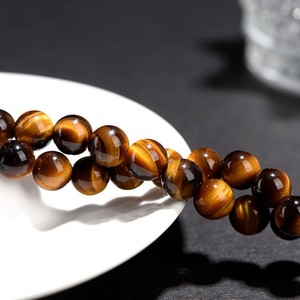 Natural Yellow Tiger's Eye <b>Loose</b> <b>Beads</b> – Round <b>Beads</b> DIY Accessories Wholesale Semi-Finished Strands - Product Image 2