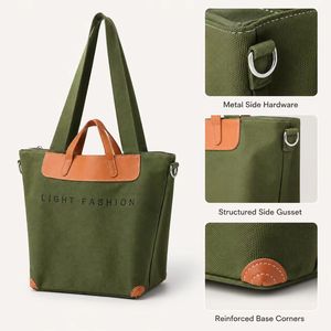 Sac fourre-tout en vente directe d'usine avec sangle réglable et coutures durables, idéal pour un usage quotidien et le shopping - Product Image 3