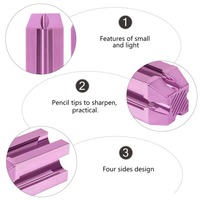 Fournitures de tatouage HadiyahBeauty 4 en 1 taille-crayon à sourcils Microblading en plastique plat taille-crayon à sourcils maquillage permanent