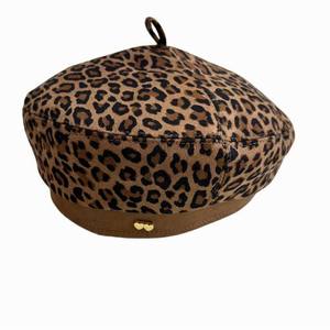 Klassische Vintage Leoparden-Baskenmütze Malermütze Französische Künstler-Baskenmütze für Mädchen und Damen - Product Image 4