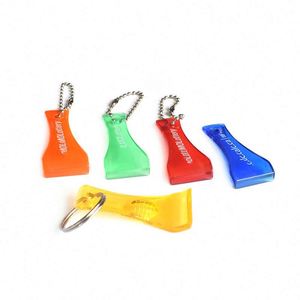 Porte-clés en plastique avec sérigraphie de dessins animés variés, outil gratteur de loterie porte-bonheur - Product Image 2