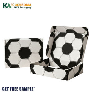 Boîte d'expédition <span class=keywords><strong>en</strong></span> carton ondulé personnalisée KAKA pour les événements sportifs <span class=keywords><strong>de</strong></span> football, emballage <span class=keywords><strong>de</strong></span> vêtements <span class=keywords><strong>de</strong></span> sport, carton d'expédition <span class=keywords><strong>de</strong></span> cadeaux - Product Image 3