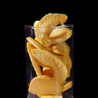 Groenteproducten In Bulk Fruit Premium Gevriesdroogde Gele Perzikvlokken