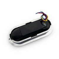 Feux arrière LED ovales de 6 pouces à visser 10V-30V pour camion et remorque, clignotants et feux stop