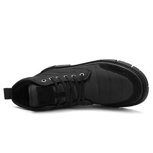 <span class=keywords><strong>Botas</strong></span> de senderismo de exterior para hombre y <span class=keywords><strong>mujer</strong></span>, calzado antideslizante para escalada, para invierno, cálido, color negro - Product Image 4