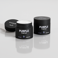 Runxuan PP Plastique 50g Crème Pour Le Visage Lotion Pot Mat 100g Cheveux Masque Conteneur 20g Lèvres Film Masque Pot 30g Yeux Crème Bouteille avec Bouchon