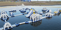 Chine Usine Nouvelle Conception Gonflable Aqua Park Parc Aquatique Équipement Parc Aquatique Flottant Gonflable à Vendre