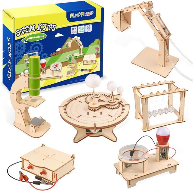 STEM Kits for Kids Robot Building Kit Science Experiments STEM Learning Toys DIY Science Kit Stem Educational Toys