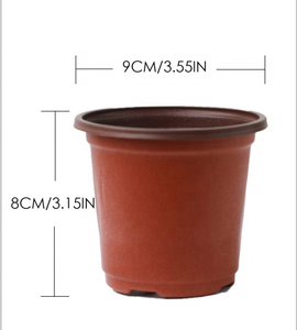 Serre pleine grandeur avec pots de plantes et pots de fleurs en plastique pour l'agriculture Jardinières polyvalentes pour la culture de cultures et de fleurs - Product Image 3
