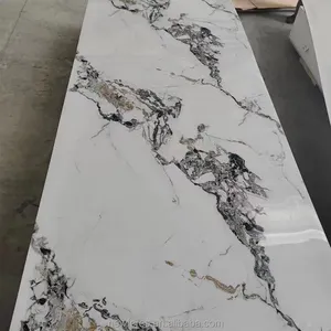 Доски ПВХ мебель высокая глянцевая 3d печать мраморный лист