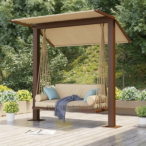 Thiết Kế Hiện Đại Đu Ngoài Trời Đơn Hoặc Đôi Treo Ghế Cho Ban Công Hoặc Sân Cho Nhà Sử Dụng Nhà Sử Dụng Ngoài Trời Đu - Product Image 4