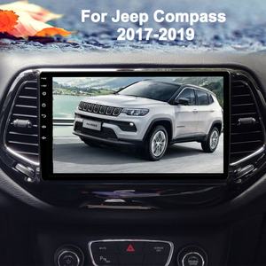 Radio Android 13 con 128 GB de ROM, 2 DIN, GPS, Estéreo para Jeep Compass 2017-2019, Autoradio Inalámbrico, CarPlay, Reproductor Multimedia de Video para Auto - Product Image 1