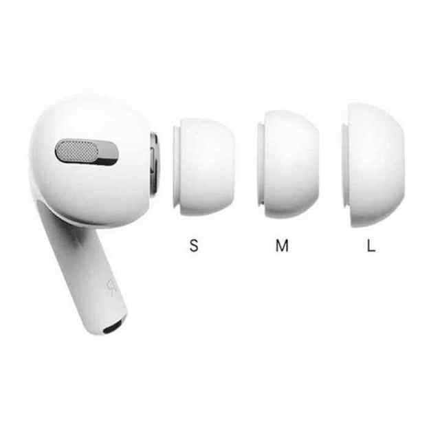 New Soft Silicone Earbuds Earplug Cover for Apple for Airpods Pro L M S Size Headphone Ear Tips Accessory 3rd for Airpods